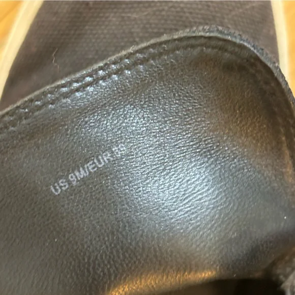 Vince Blair Velcro Sneakers in Black - Picture 8 of 8